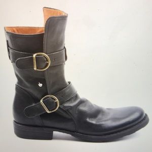 Fiorentini & Baker Brown biker boots